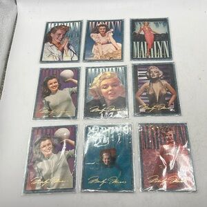 Vtg Marilyn Monroe Trading Baseball Playing Cards Collectible Lot Bulk Bundle 9